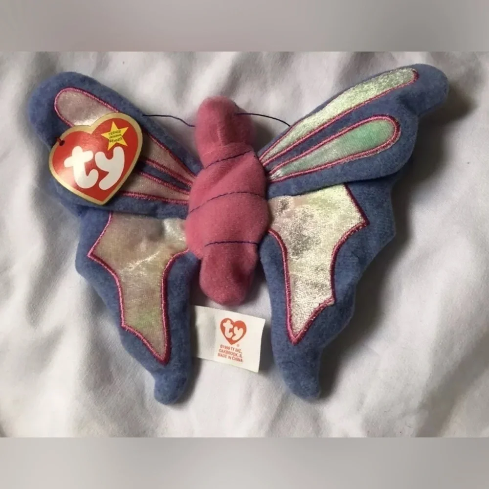 Flitter the Butterfly Teenie Beanie Baby